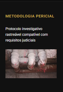Metodologia pericial com rastreamento hídrico - AMAG